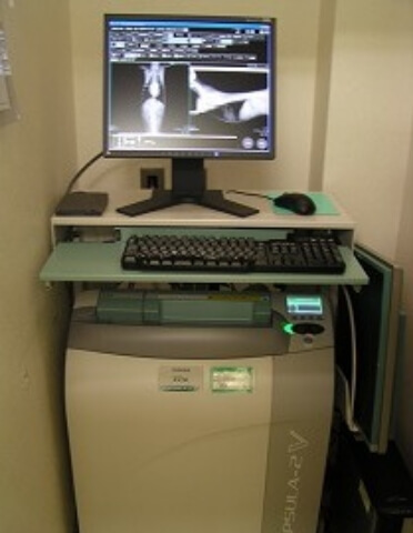 レントゲン画像読取・制御装置（FCR）