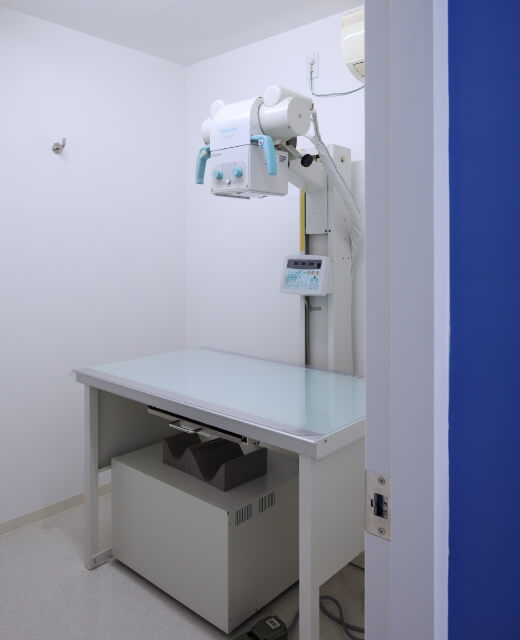 いるか動物病院のレントゲン室